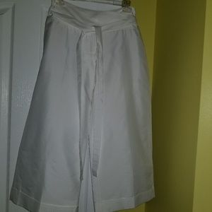 Robert Rodriguez Wide Legged White Culotte